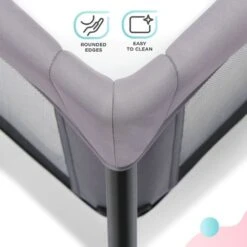 Kinderkraft Lit De Voyage Movi - Pink -Magasin De Périphériques Pour Enfants kinderkraft folding bed movi pink kinderkraft OF