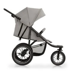 Kinderkraft Poussette Helsi Dust Grey 9 Kinderkraft Poussette Helsi Dust Grey -Magasin De Périphériques Pour Enfants kinderkraft jogger helsi dust grey kinderkraft OD