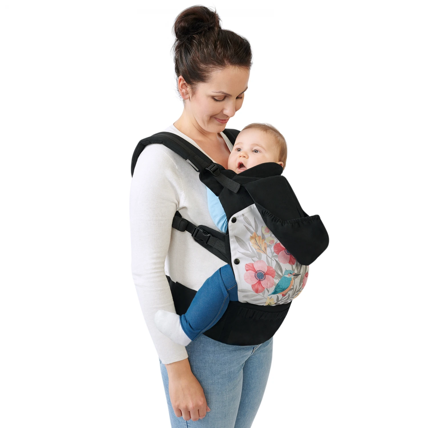 Kinderkraft Porte Bébé Ergonomique Huggy Freedom 9 Kinderkraft Porte Bébé Ergonomique Huggy Freedom – Image 7
