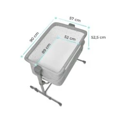 Kinderkraft Lit Cododo Neste UP Beige -Magasin De Périphériques Pour Enfants kinderkraft oeczko dostawne neste up beige kinderkraft OG