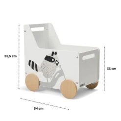 Kinderkraft Coffre à Jouets Racoon 14 Kinderkraft Coffre à Jouets Racoon -Magasin De Périphériques Pour Enfants kinderkraft skrzynia na zabawki racoon kinderkraft OE