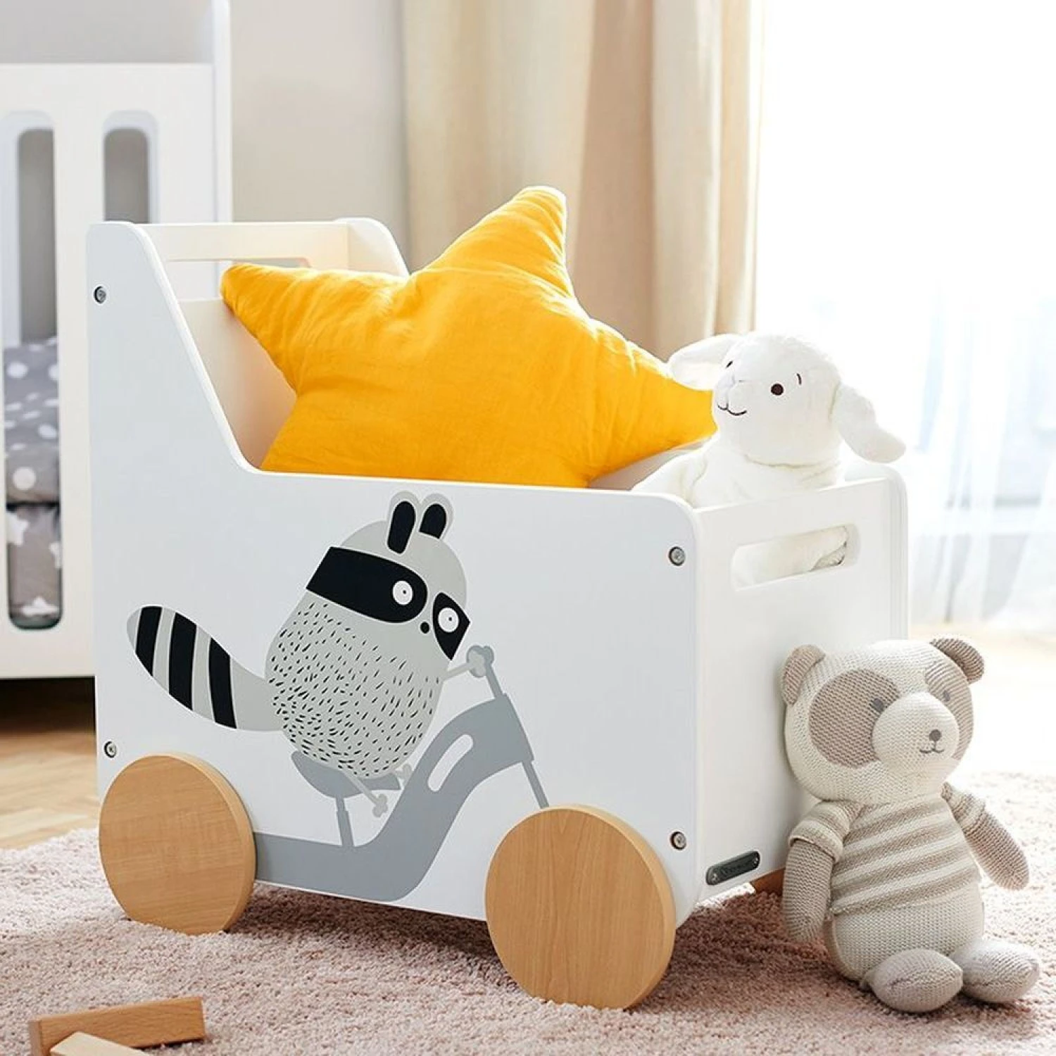 Kinderkraft Coffre à Jouets Racoon 9 Kinderkraft Coffre à Jouets Racoon – Image 7