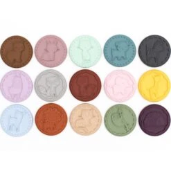 Kit De 15 Tampons Animaux 24 Kit De 15 Tampons Animaux -Magasin De Périphériques Pour Enfants kit de 15 tampons de couleurs differentes we might be tiny OC