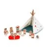 Lilliputiens Tipi Et Les Indiens -Magasin De Périphériques Pour Enfants le tipi et les indiens lilliputiens OA