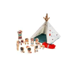 Lilliputiens Tipi Et Les Indiens -Magasin De Périphériques Pour Enfants le tipi et les indiens lilliputiens OD