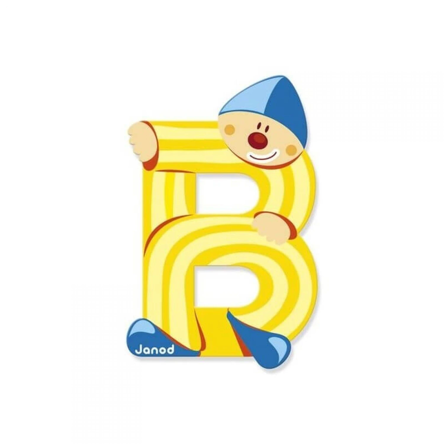 Janod Lettre De L'alphabet Clown B 4 Janod Lettre De L'alphabet Clown B – Image 2