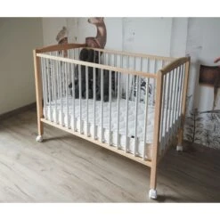 Lit En Bois 60x120 Cm Arthur Hybride Vieux Rose 23 Lit En Bois 60x120 Cm Arthur Hybride Vieux Rose -Magasin De Périphériques Pour Enfants lit arthur 60x120 avec roulettes sans barreaux amovilbles hybride vieux rose combelle OI