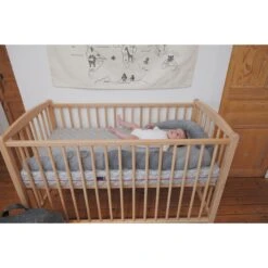 Lit En Bois 60x120 Cm Arthur Hybride Vieux Rose 27 Lit En Bois 60x120 Cm Arthur Hybride Vieux Rose -Magasin De Périphériques Pour Enfants lit arthur 60x120 avec roulettes sans barreaux amovilbles hybride vieux rose combelle OM