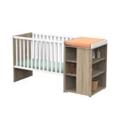 Lit évolutif Bébé Combiné 60x120 Cm En 90x190 Cm Nova Blanc Lin 14 Lit évolutif Bébé Combiné 60x120 Cm En 90x190 Cm Nova Blanc Lin -Magasin De Périphériques Pour Enfants lit combine 120x60 evolutif en 90x190 nova blanc lin sauthon meubles OF
