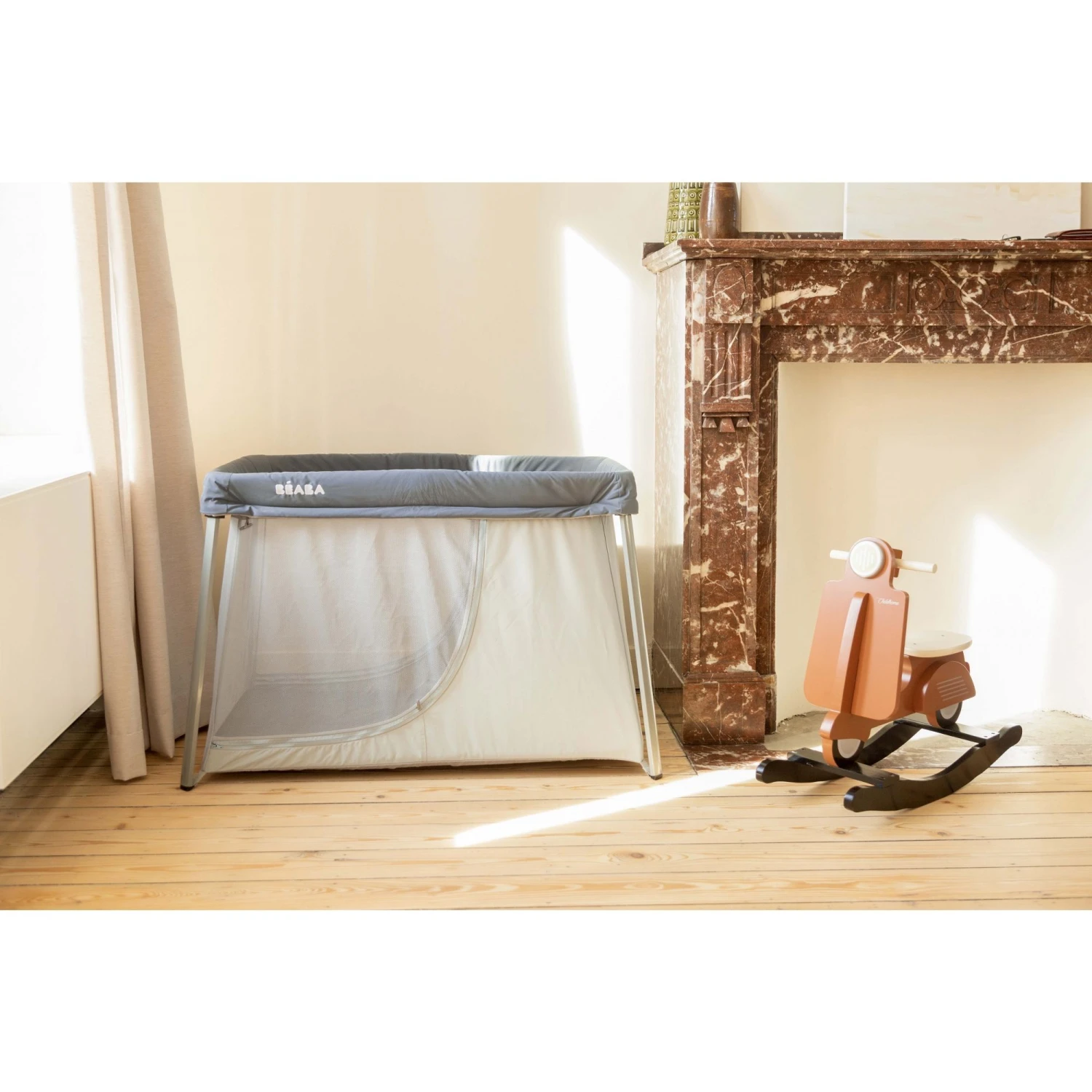 Beaba Lit Parapluie Eazy Sleep Mineral Grey 8 Beaba Lit Parapluie Eazy Sleep Mineral Grey – Image 6