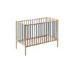 Lit En Bois 60x120 Cm Rémi Hybride Bleu Gris -Magasin De Périphériques Pour Enfants lit remi 60x120 hybride bleu gris combelle OA