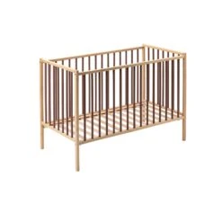 Lit En Bois 70x140 Cm Rémi Hybride Vieux Rose