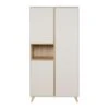 Armoire 3 Portes 1 Niche Loft - Argile 1 Armoire 3 Portes 1 Niche Loft - Argile -Magasin De Périphériques Pour Enfants loft armoire argile quax OA