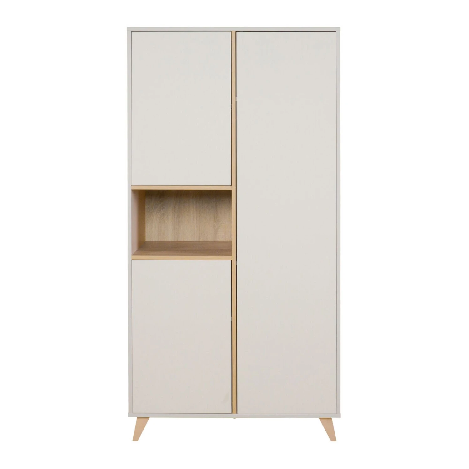 Armoire 3 Portes 1 Niche Loft - Argile 3 Armoire 3 Portes 1 Niche Loft - Argile