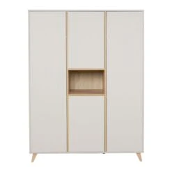 Armoire 4 Portes 1 Niche Loft - Argile