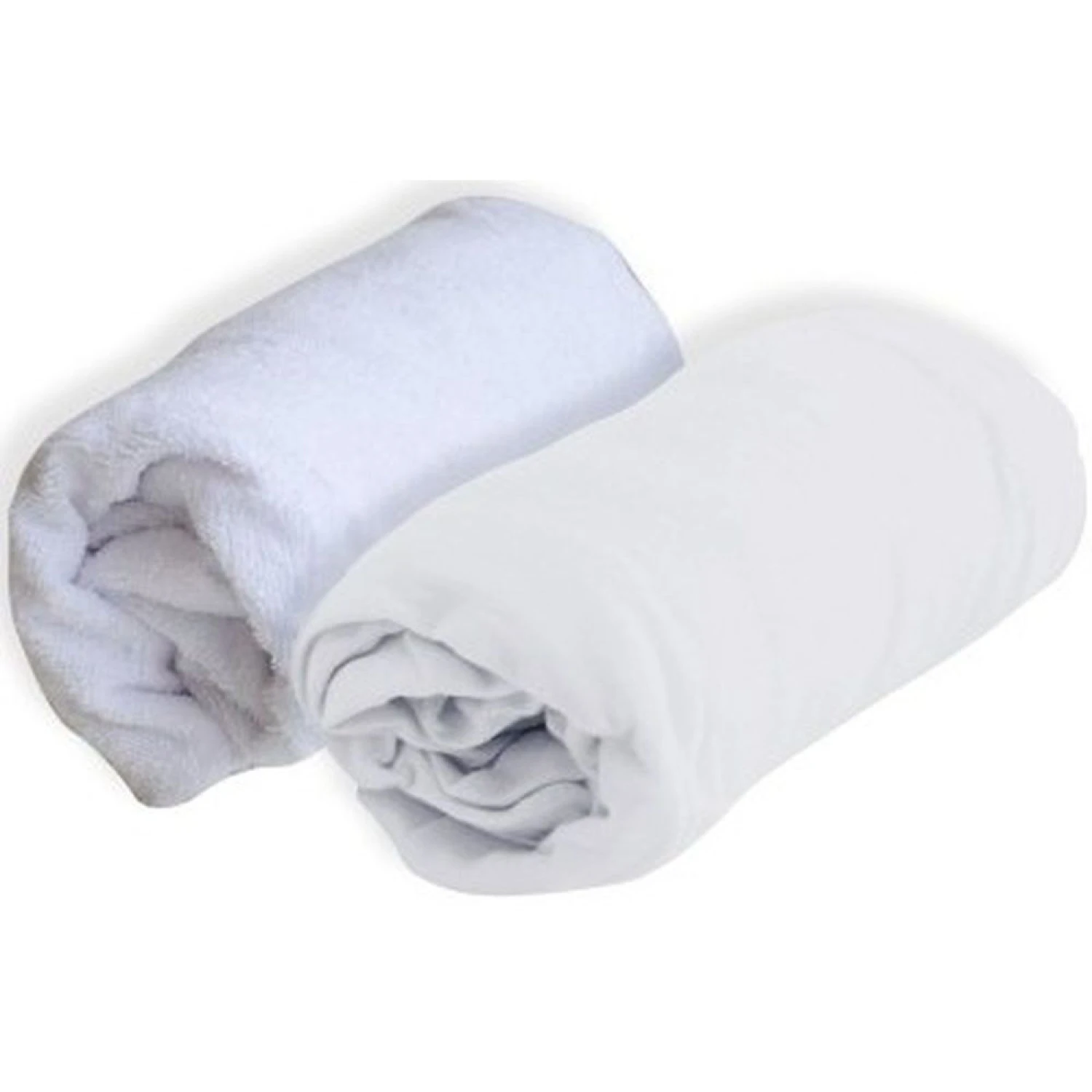 Lot 1 Alèse + 1 Drap Housse 60x120 Cm Blanc 3 Lot 1 Alèse + 1 Drap Housse 60x120 Cm Blanc