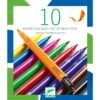 Djeco Les Couleurs 10 Feutres Pinceaux - Classique 1 Djeco Les Couleurs 10 Feutres Pinceaux - Classique -Magasin De Périphériques Pour Enfants lot de 10 feutres pinceaux djeco 7663 OA
