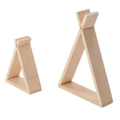 Lot De 2 étagères Tipi Brut -Magasin De Périphériques Pour Enfants lot de 2 etageres tipi brut combelle OC