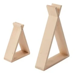 Lot De 2 étagères Tipi Brut -Magasin De Périphériques Pour Enfants lot de 2 etageres tipi brut combelle OF