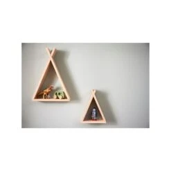 Lot De 2 étagères Tipi Brut -Magasin De Périphériques Pour Enfants lot de 2 etageres tipi brut combelle OH