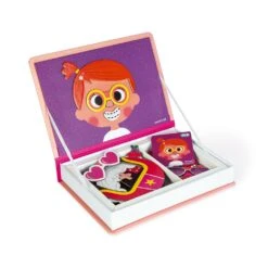Janod Jeu Magnéti'book Crazy Face Fille -Magasin De Périphériques Pour Enfants magneti book crazy faces fille janod OD