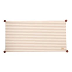 Matelas De Sol Majestic Bio Taupe Stripes Natural