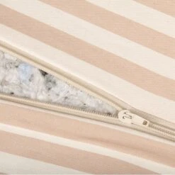 Matelas De Sol Majestic Bio Taupe Stripes Natural -Magasin De Périphériques Pour Enfants matelas de sol eco majestic nobodinoz 320917 OC