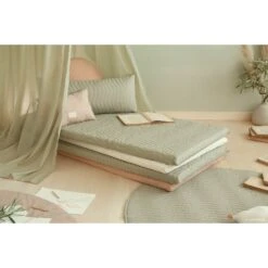 Matelas De Sol Monaco Linden Green -Magasin De Périphériques Pour Enfants mattress monaco 128x68x4 linden green nobodinoz OF