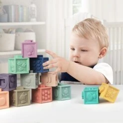 Lot De Cubes Bébé Mes Premiers Cubes éducatifs -Magasin De Périphériques Pour Enfants mes premiers cubes educatifs baby to love OC