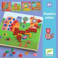 Djeco Jeu éducatif Mosaïco Animo