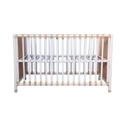 Lit Bébé Nemo 60 X 120 Cm En Rotin Naturel -Magasin De Périphériques Pour Enfants nemo lit en rotin 60 x 120 cm naturel theo OC