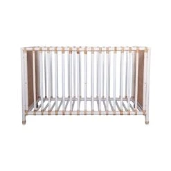 Lit Bébé Nemo 60 X 120 Cm En Rotin Naturel -Magasin De Périphériques Pour Enfants nemo lit en rotin 60 x 120 cm naturel theo OE