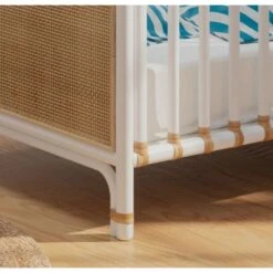 Lit Bébé Nemo 60 X 120 Cm En Rotin Naturel -Magasin De Périphériques Pour Enfants nemo lit en rotin 60 x 120 cm naturel theo OF