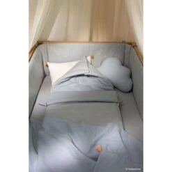 Nid D'ange Passegiata 0-6 Mois Willow Soft Blue -Magasin De Périphériques Pour Enfants new passegiata footmuff 0 6 months willow soft blue nobodinoz OE