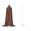 Jollein Pack Ciel De Lit Vintage 245 Cm Chestnut + Flèche De Lit Blanche -Magasin De Périphériques Pour Enfants pack ciel de lit vintage 245 cm chestnut fleche de lit blanche jollein OA