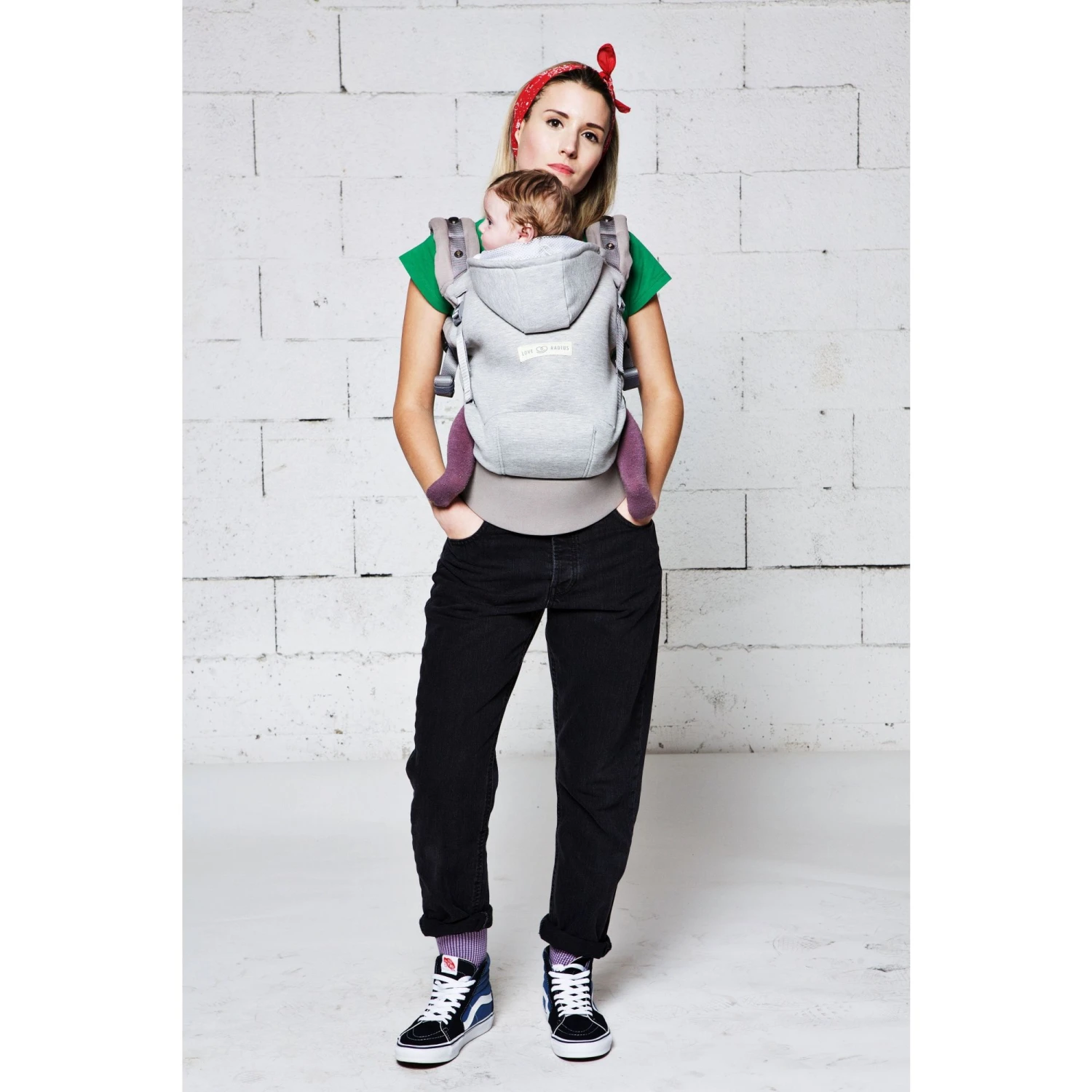Pack évolution Porte Bébé Hoodiecarrier Gris Athlétique 8 Pack évolution Porte Bébé Hoodiecarrier Gris Athlétique – Image 6