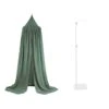 Jollein Pack Ciel De Lit Vintage 245 Cm Ash Green + Flèche De Lit Blanche 1 Jollein Pack Ciel De Lit Vintage 245 Cm Ash Green + Flèche De Lit Blanche -Magasin De Périphériques Pour Enfants pack jollein OA