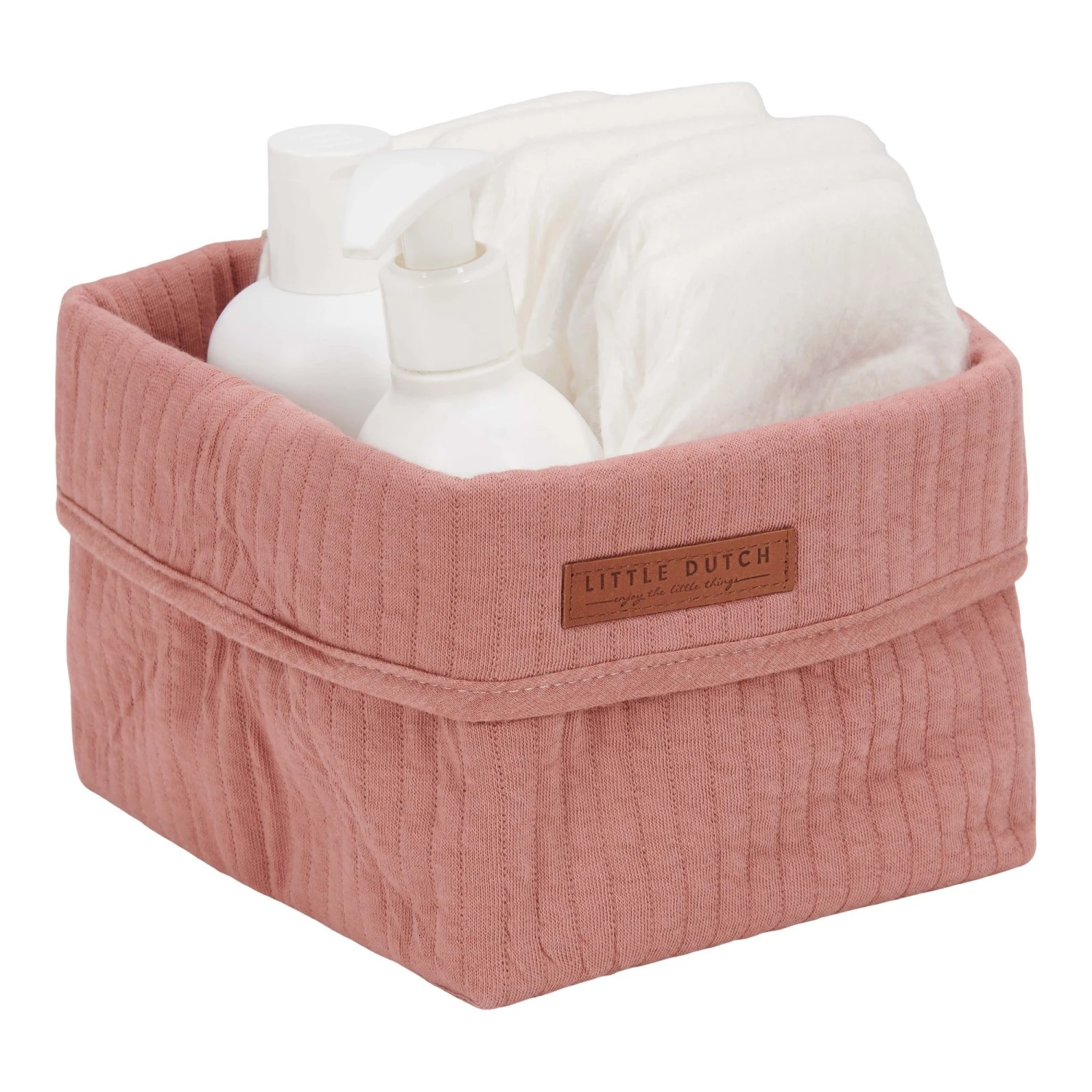 Little Dutch Panier De Rangement Petit Modèle Pure Pink Blush 4 Little Dutch Panier De Rangement Petit Modèle Pure Pink Blush – Image 2