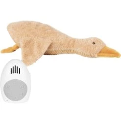 Peluche Douce Bruit Blanc Liva L'oie Marron -Magasin De Périphériques Pour Enfants peluche bruit blanc liva loie marron flow amsterdam OB