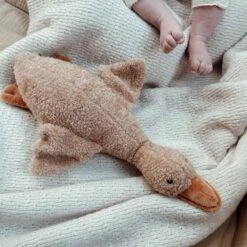 Peluche Douce Bruit Blanc Liva L'oie Marron -Magasin De Périphériques Pour Enfants peluche bruit blanc liva loie marron flow amsterdam OF