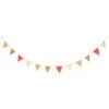 Meri-Meri Guirlande Fanions Roses Tricotés
