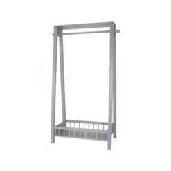 JaBaDaBaDo Portant à Vêtements En Bois Gris