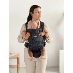 BabyBjörn Porte Bébé Move Mesh 3D Anthracite Léopard -Magasin De Périphériques Pour Enfants porte bebe move anthraciteleopard mesh 3d babybjorn OE