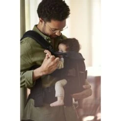 BabyBjörn Porte Bébé One Coton Mix Noir 12 BabyBjörn Porte Bébé One Coton Mix Noir -Magasin De Périphériques Pour Enfants porte bebe one cotton mix noir babybjorn OD