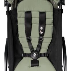 Babyzen Poussette YOYO² Pack 0+ Et 6+ - Châssis Blanc - Olive -Magasin De Périphériques Pour Enfants poussette yoyoa pack 0 et 6 chassis blanc olive babyzen OD