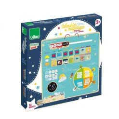 Vilac Semainier Magnétique Aujourd'hui Sur La Terre -Magasin De Périphériques Pour Enfants semainier magnetique aujourdhui sur la terre vilac OC