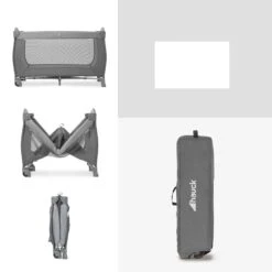 HAUCK Lit Parapluie Sleep N Play Go Plus Gris -Magasin De Périphériques Pour Enfants sleep n play go plus grey hauck OH