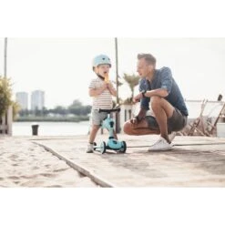 Scoot & Ride Casque Pour Enfant Taille XS Bleu Acier -Magasin De Périphériques Pour Enfants sr casque xs bleu acier scoot ride OE