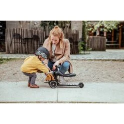 Scoot & Ride Casque Pour Enfant Taille XS Vert Foret Réfléchissant -Magasin De Périphériques Pour Enfants sr casque xs vert foret reflechissant scoot ride OG