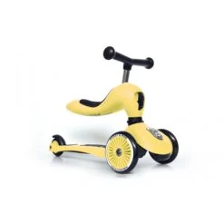 Scoot & Ride Porteur évolutif En Trottinette Highwaykick 1 Citron -Magasin De Périphériques Pour Enfants sr trotinette 2 1 highwaykick 1 citron scoot ride OC